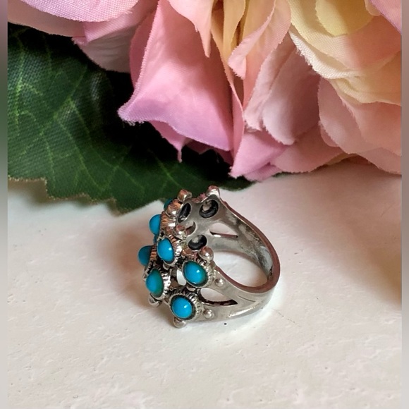 Vintage Park Lane Turquoise Ring - Picture 4 of 9
